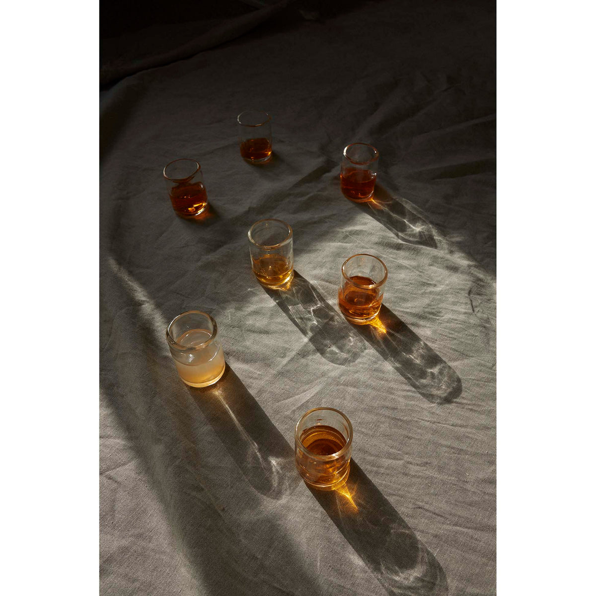 0405 Glass Set of Four - Clear, Small