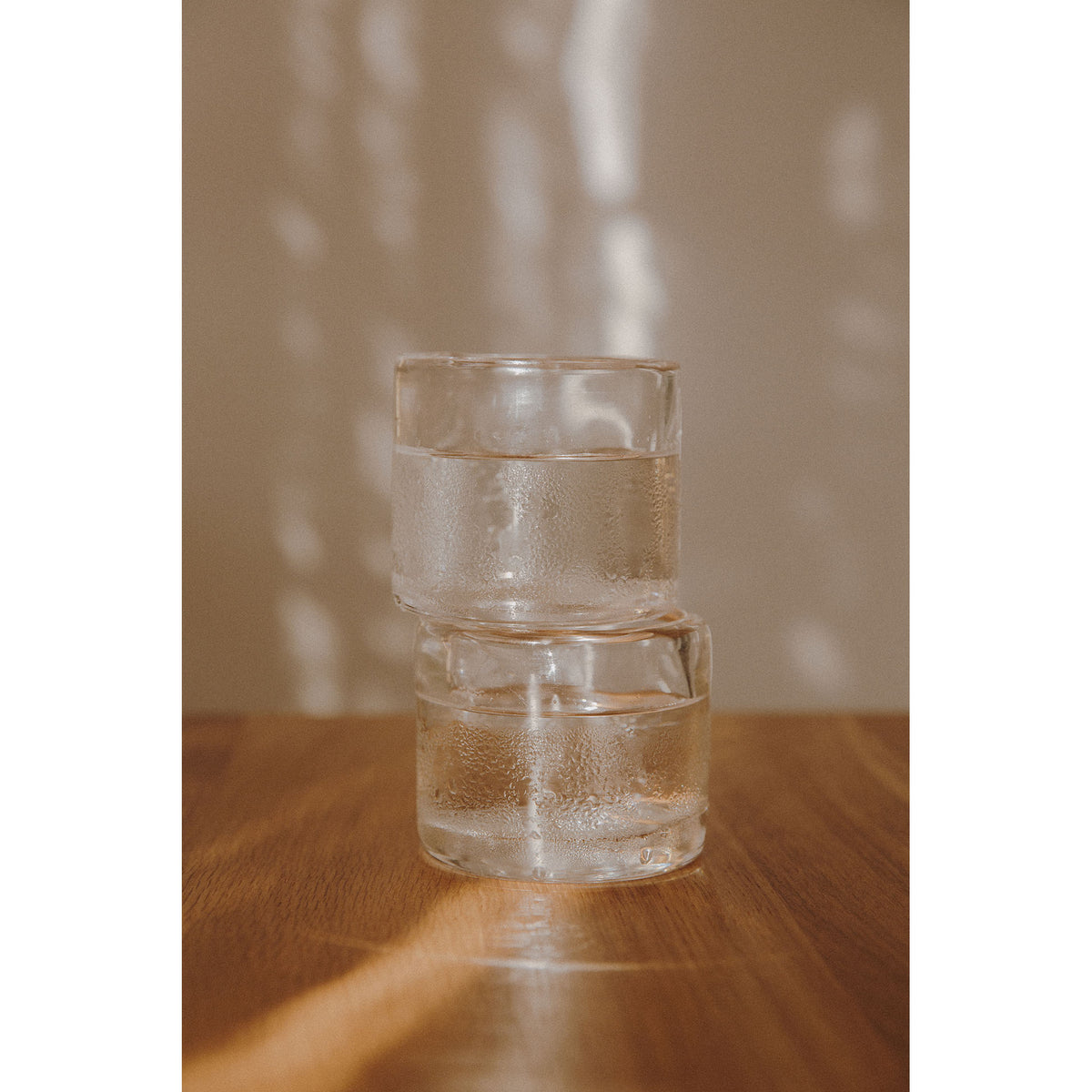 0405 Glass Set of Two - Clear, Wide