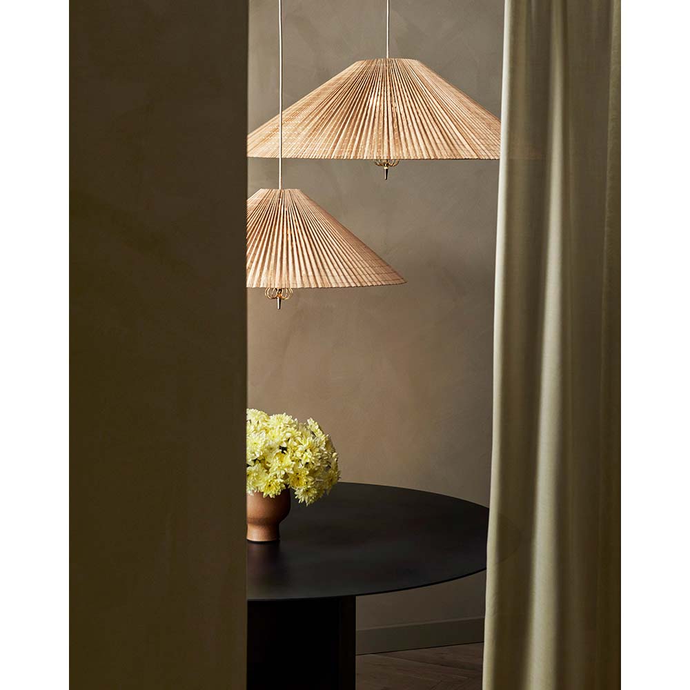 1972 Pendant - Bamboo Shade