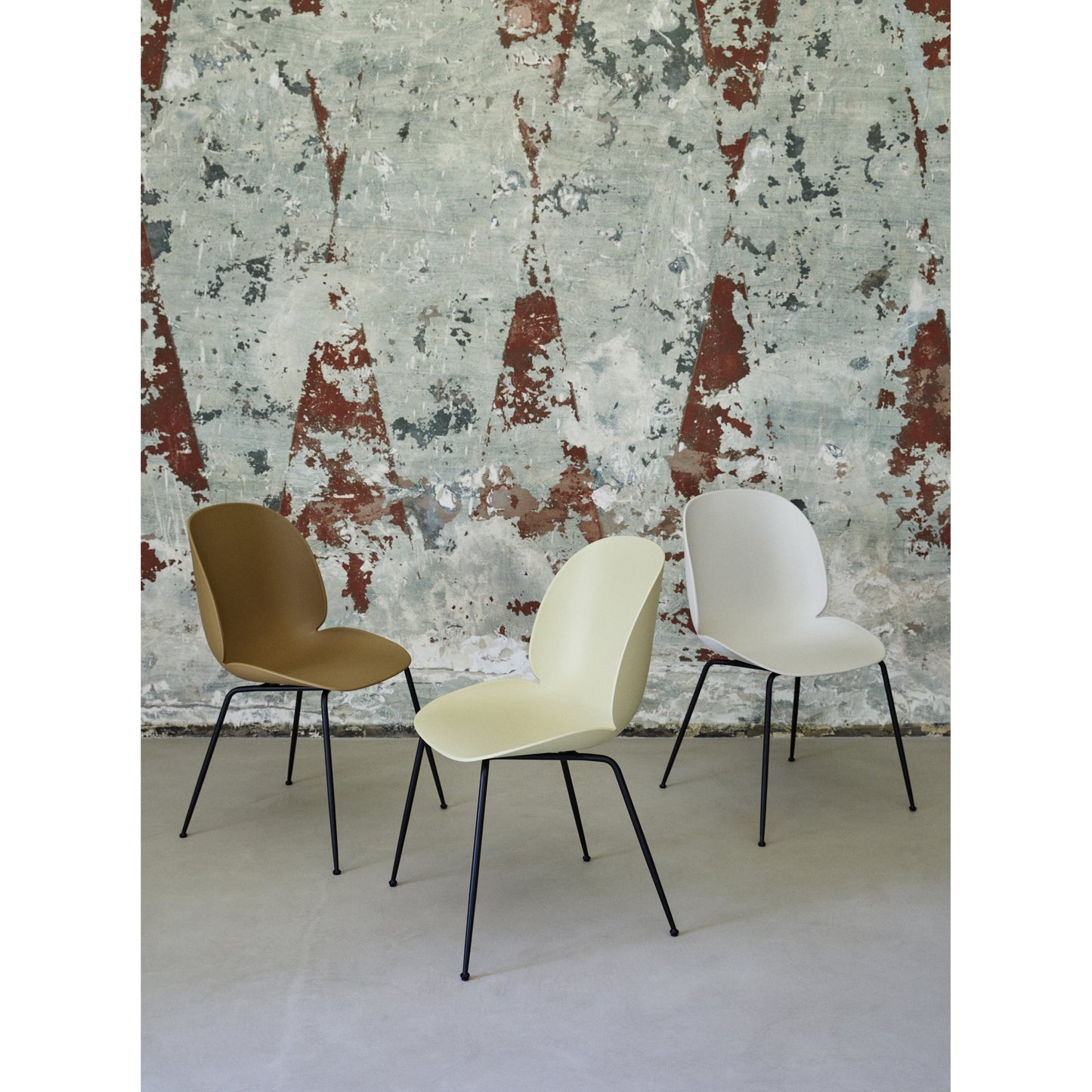 Beetle Unupholstered Dining Chair - Conic Base