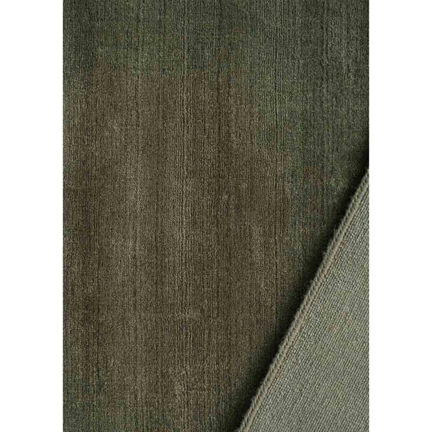 Halo Cloud Rectangular Rug - Moss