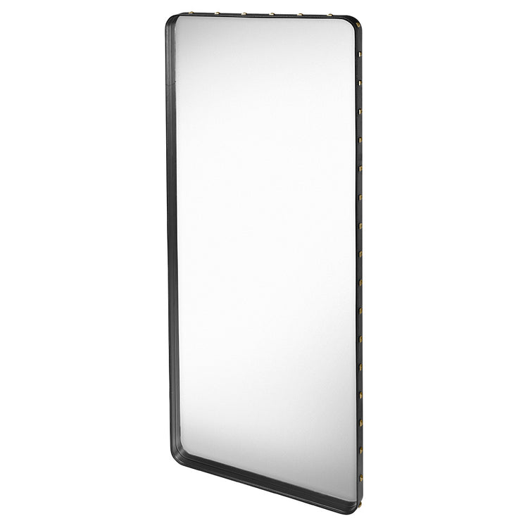 Adnet Rectangular Wall Mirror - Black