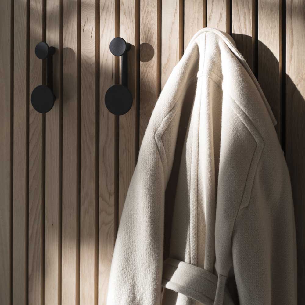 Afteroom Small Coat Hanger - Black