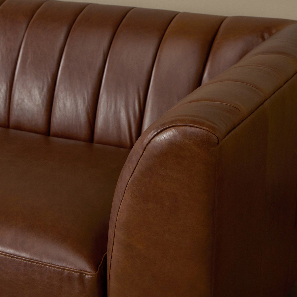 Alec Sofa - Dulane Mahogany