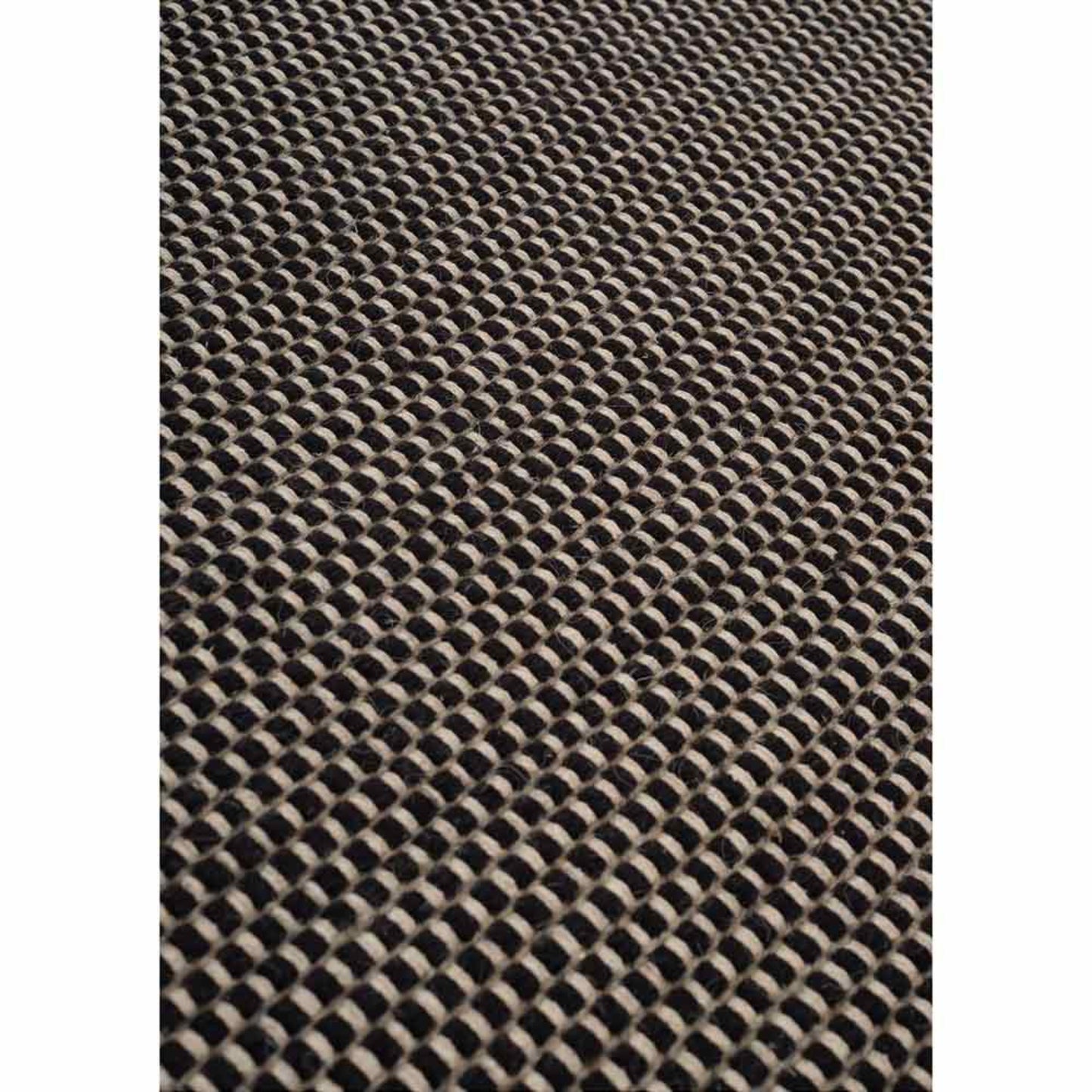 Asko Round Rug - Black