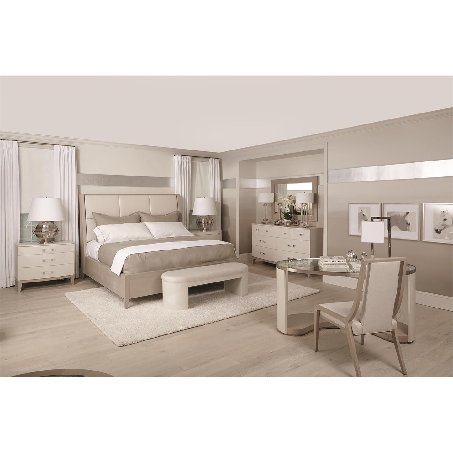 Axiom Grid Panel Bed