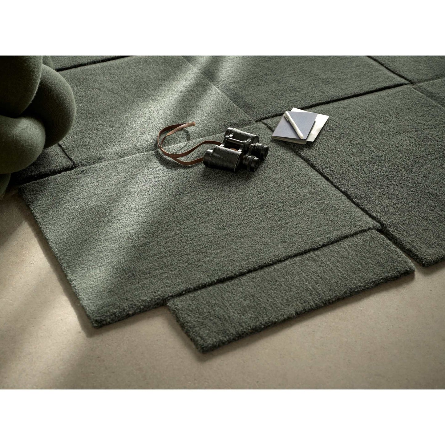 Basket Rug - Green