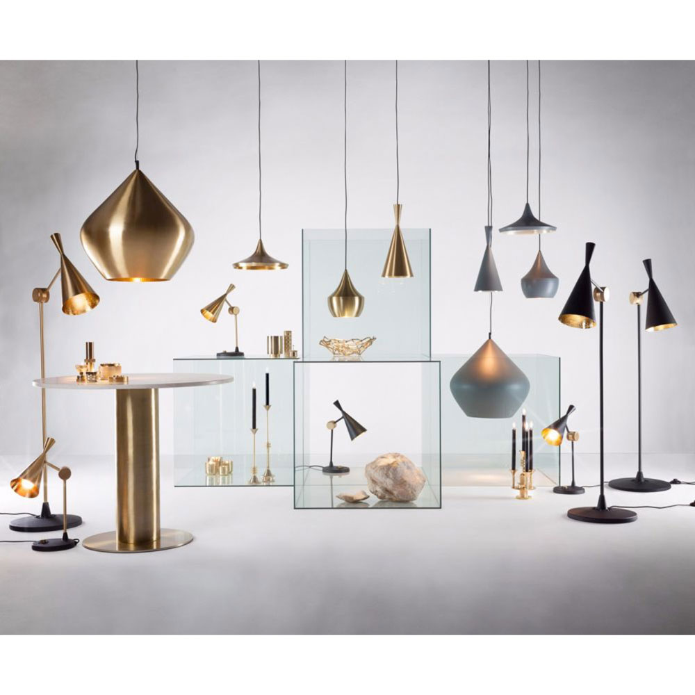 Beat Fat Pendant - Brass