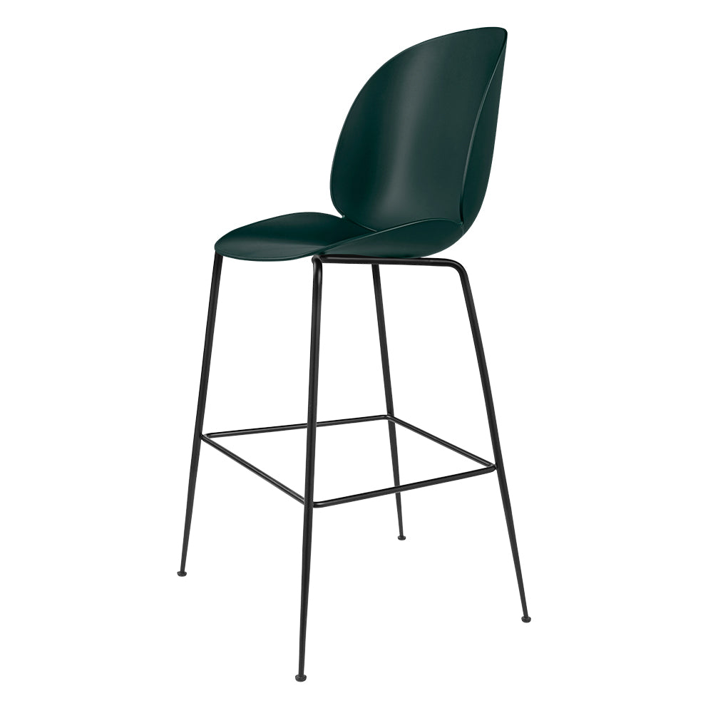 Beetle Counter Chair - Green, Black