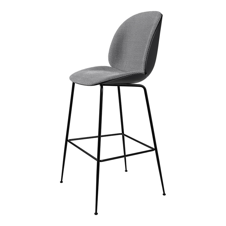 Beetle Front Upholstered Bar Counter Chair - Conic Base