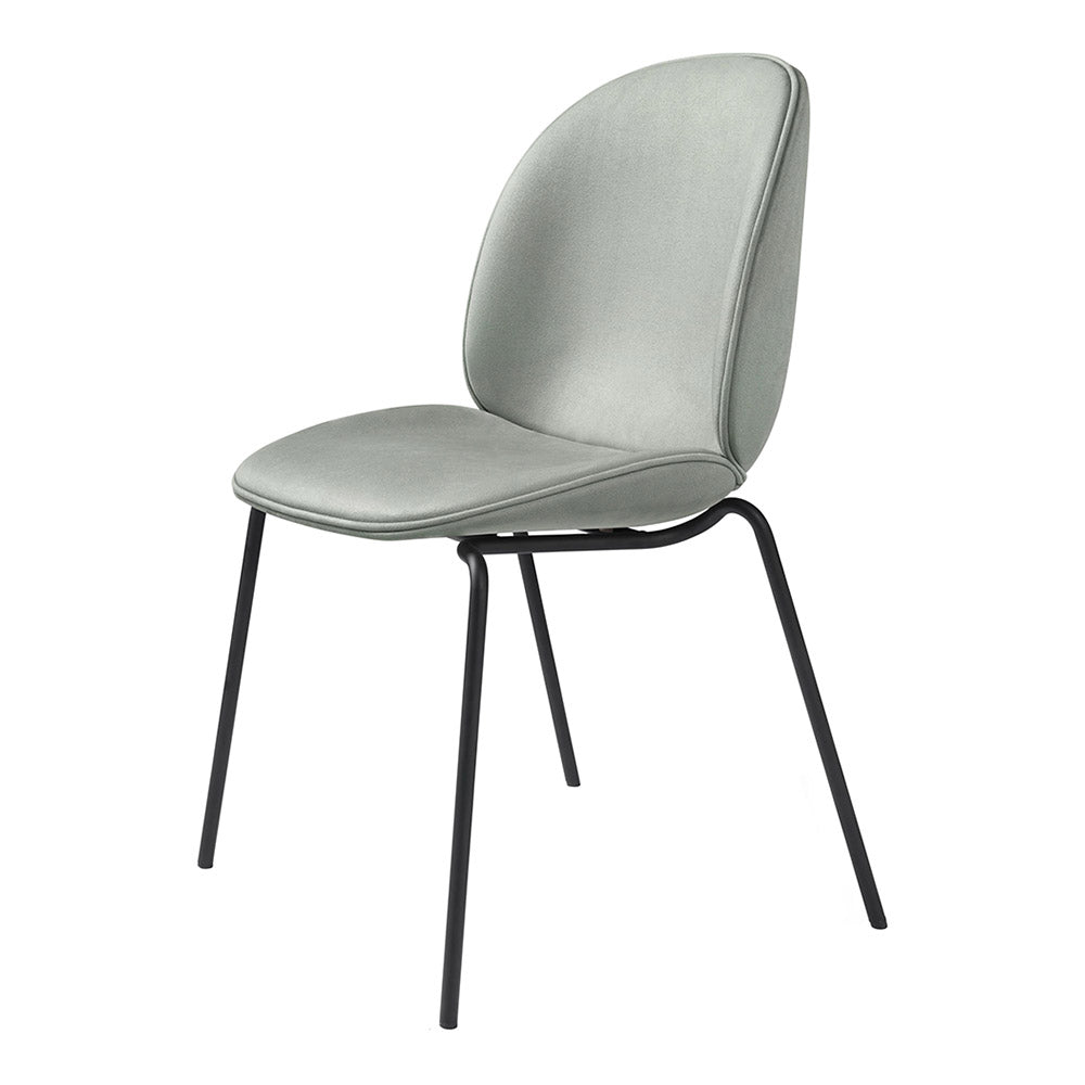 Beetle Fully Upholstered Dining Chair - 4-Leg Stackable Base