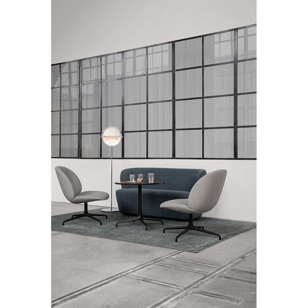 Beetle Fully Upholstered Lounge Chair - 4-Star Base