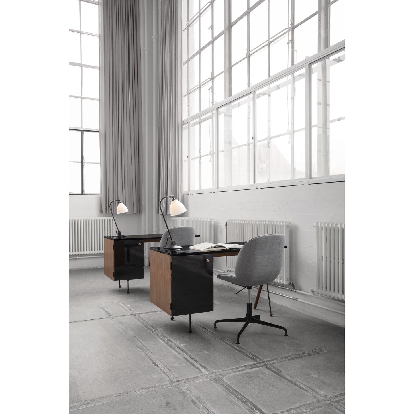 Beetle Fully Upholstered Meeting Chair - Height Adjustable