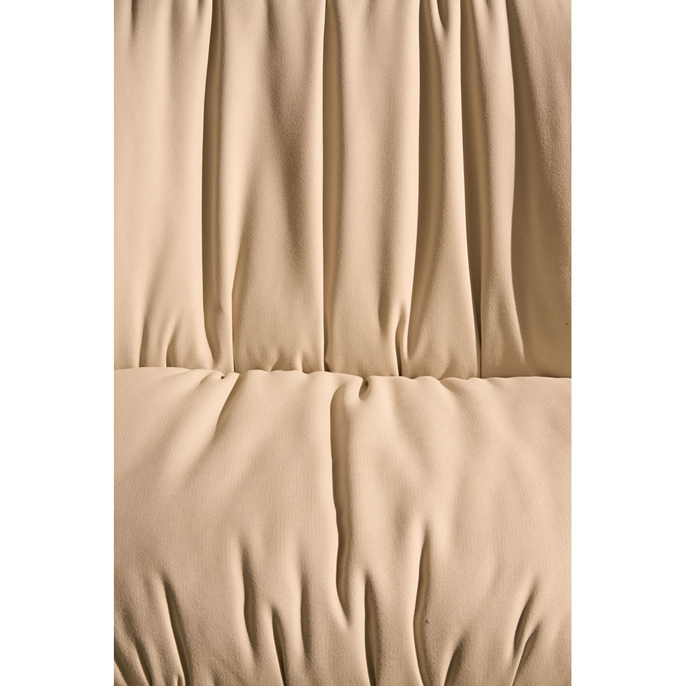 Beetle Soft Front Upholstered Bar Counter Chair - Veneer shell, Conic Base