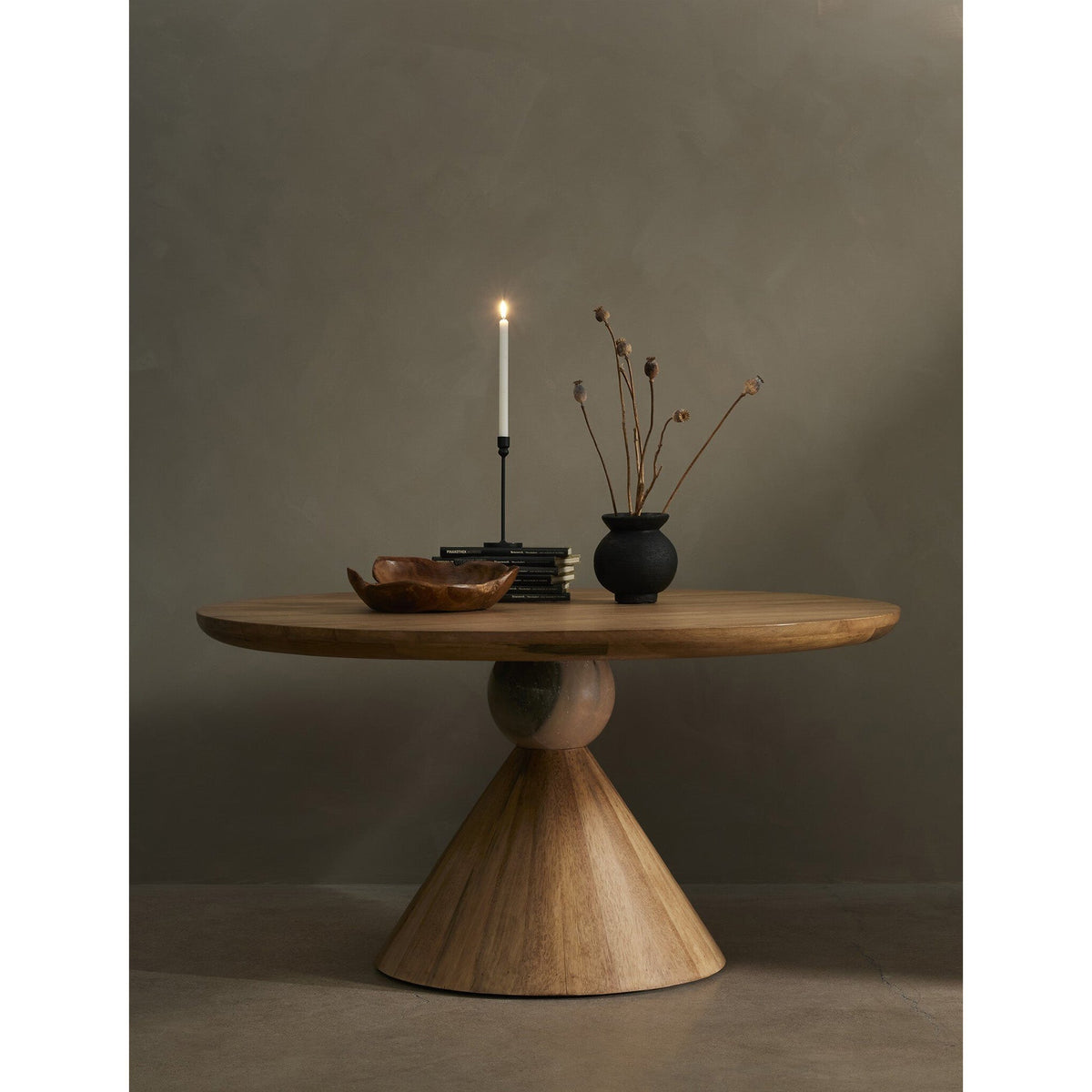 Bibianna Dining Table - Smoked Honey