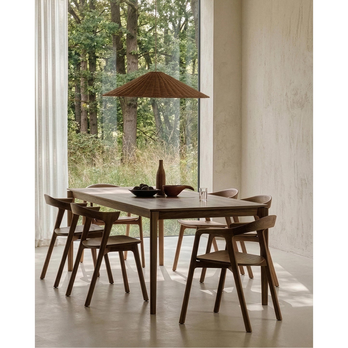 Bok Dining Chair With Armrest - Teak