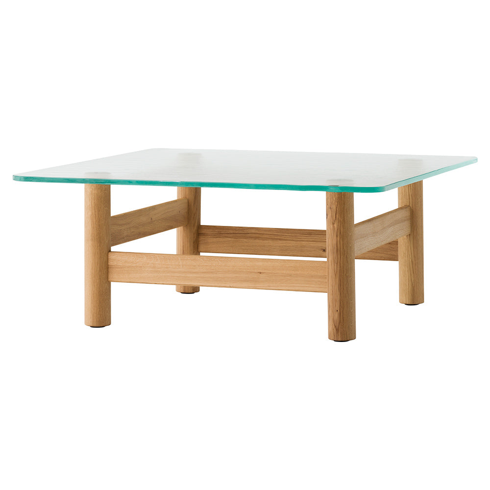 Brasilia Lounge Table - Natural Oak