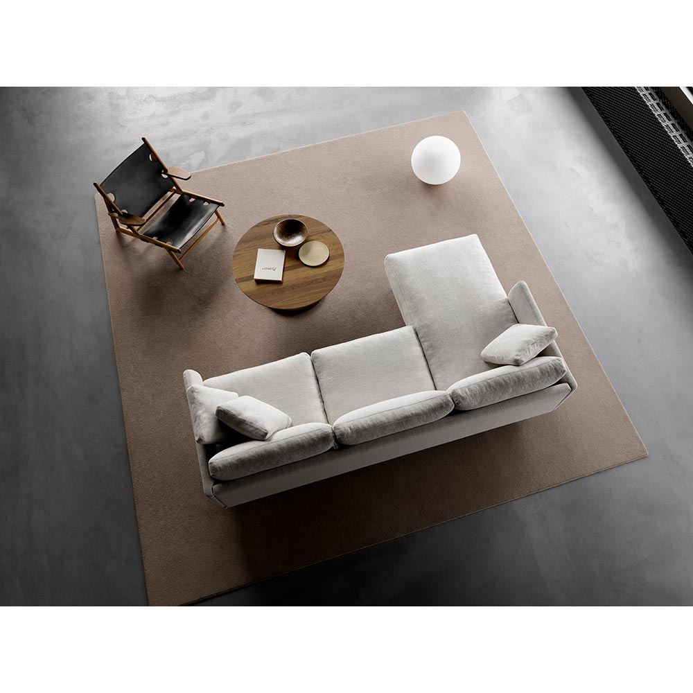 Calmo 80 3 Seater Sectional - Metal Base