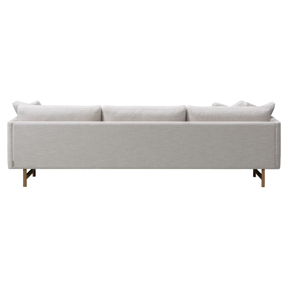 Calmo 80 3 Seater Sectional - Wood Base