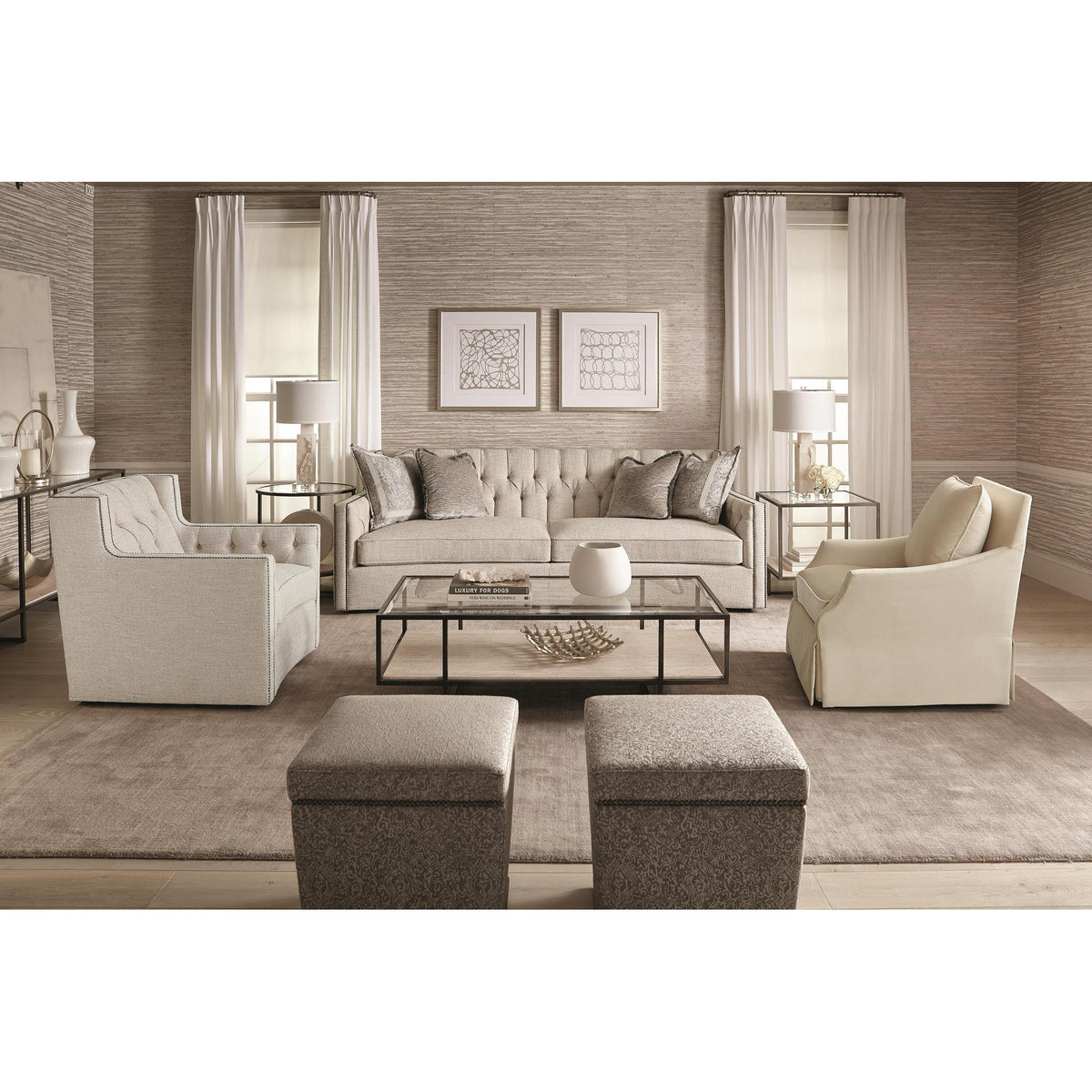 Candace Fabric Sofa