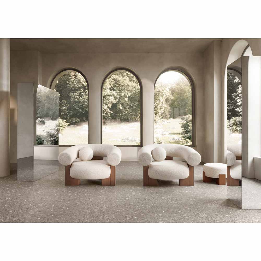 Cassette Armchair - Famiglia 65, Smoked Oak