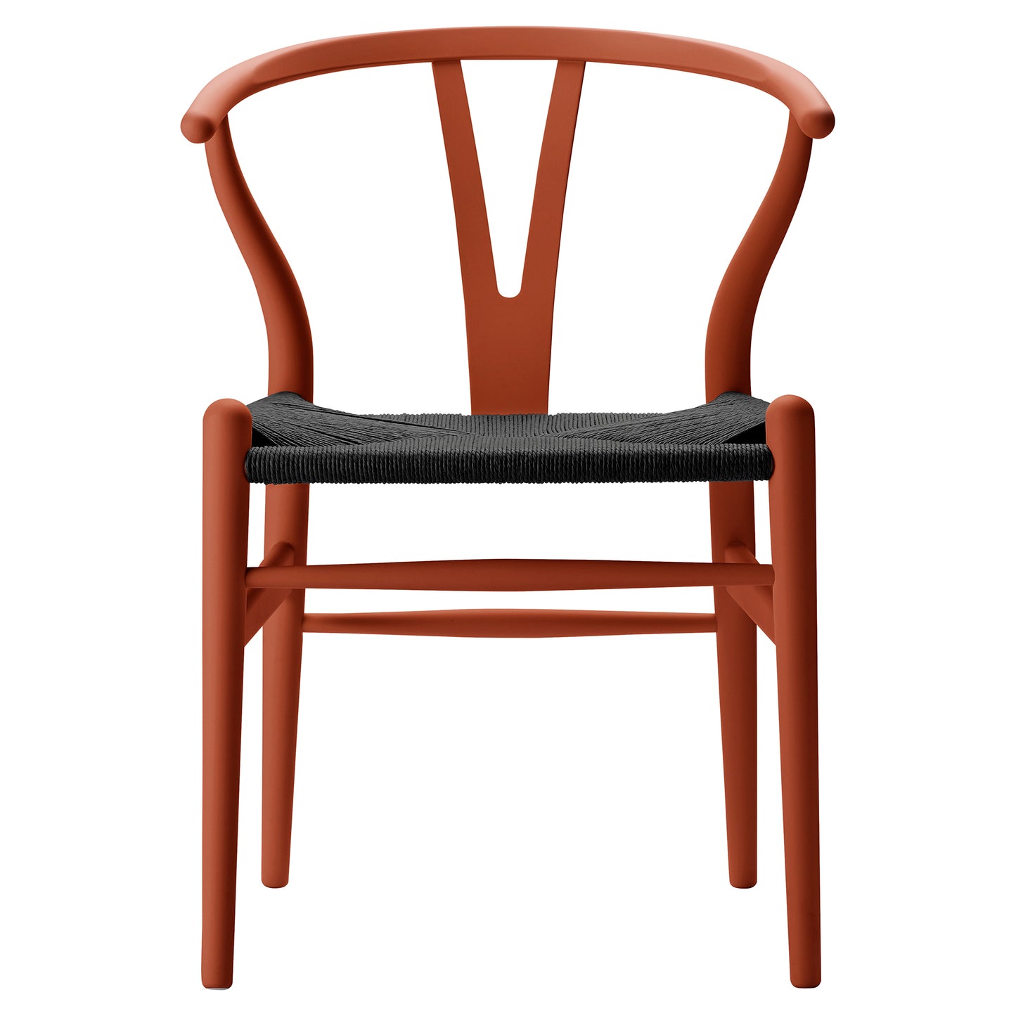 CH24 Wishbone Dining Chair - Terracotta