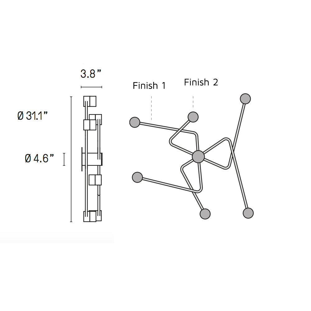 Constellation Wall Light