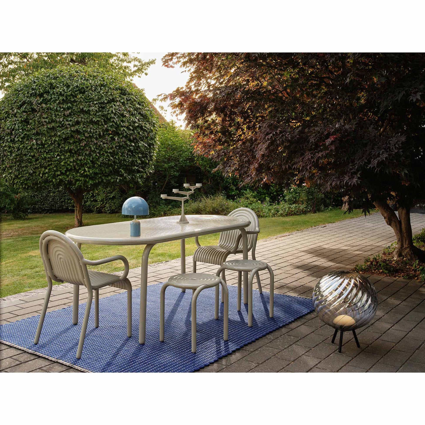 Cord Rug - Ultramarine Blue