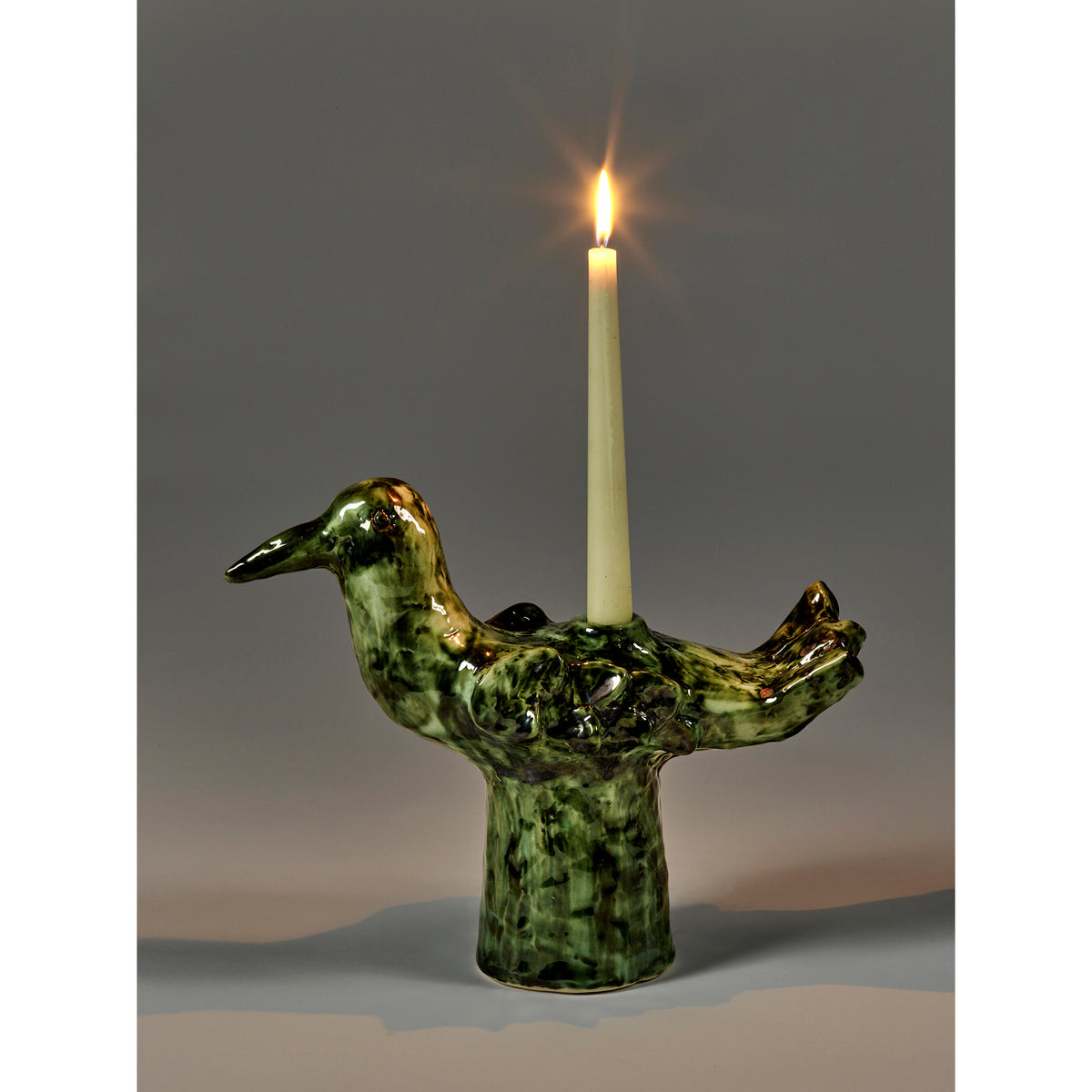 Cosas Lindas Green Candle Holder