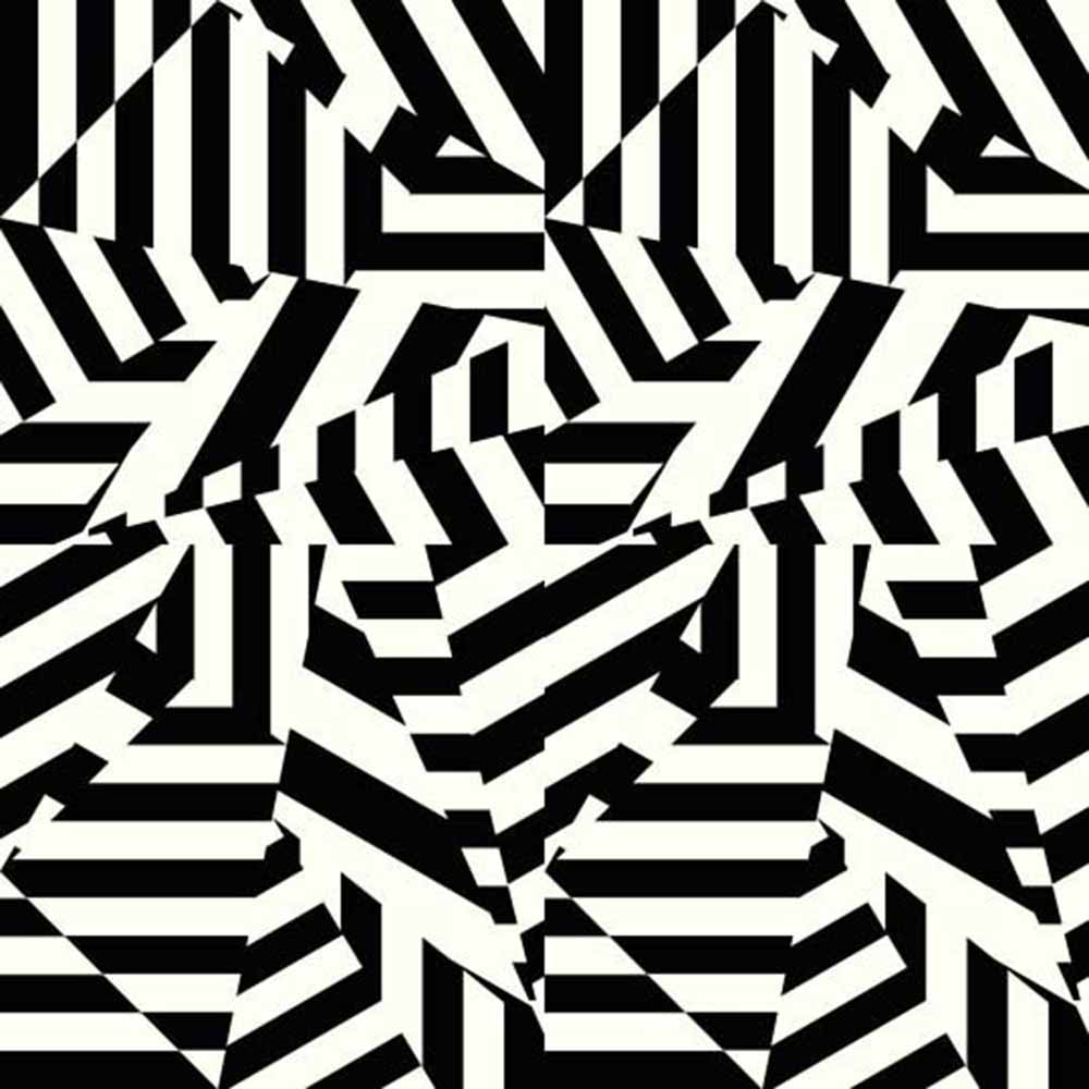 Dazzle Wallpaper - White