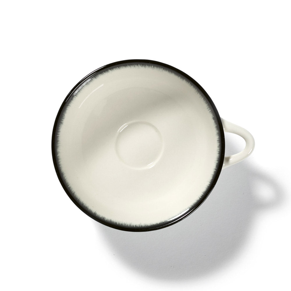 De Set of 4 Cups Variation A - Off White & Black