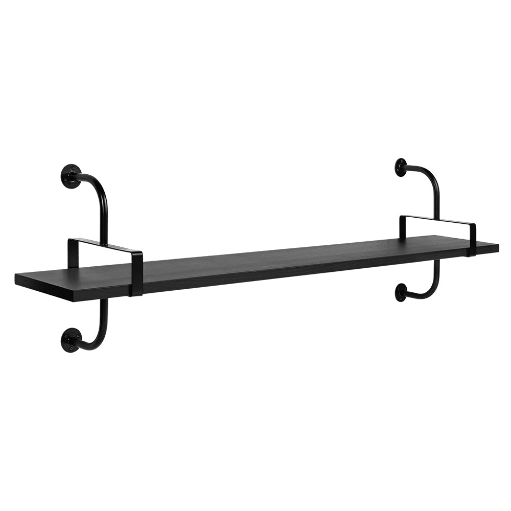 Demon 2x1 Shelf - Black Stained Ash