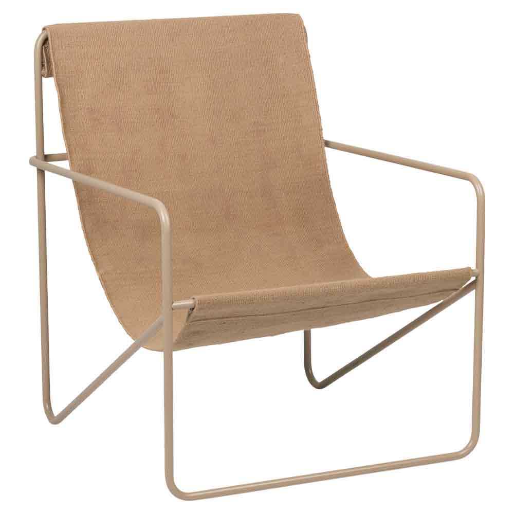 Desert Lounge Chair - Cashmere, Solid