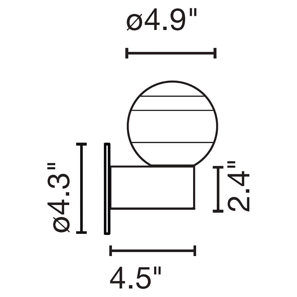 Dipping Light A1 Sconce