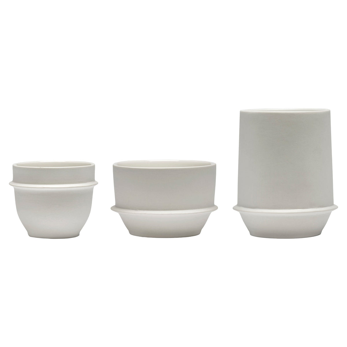Dune Mug Set of 4 - Alabaster