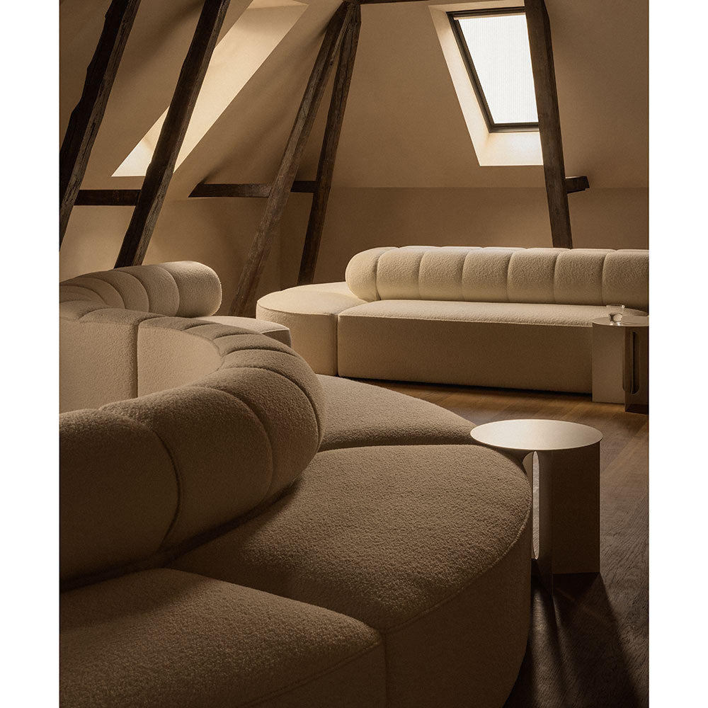 Eave Seamline Modular Sectional Sofa 34" Depth - Convex Open Section