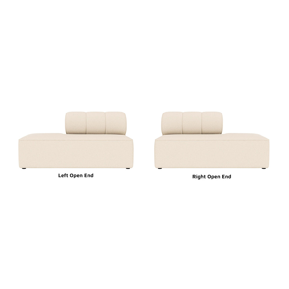 Eave Seamline Modular Sectional Sofa 34" Depth - Open End