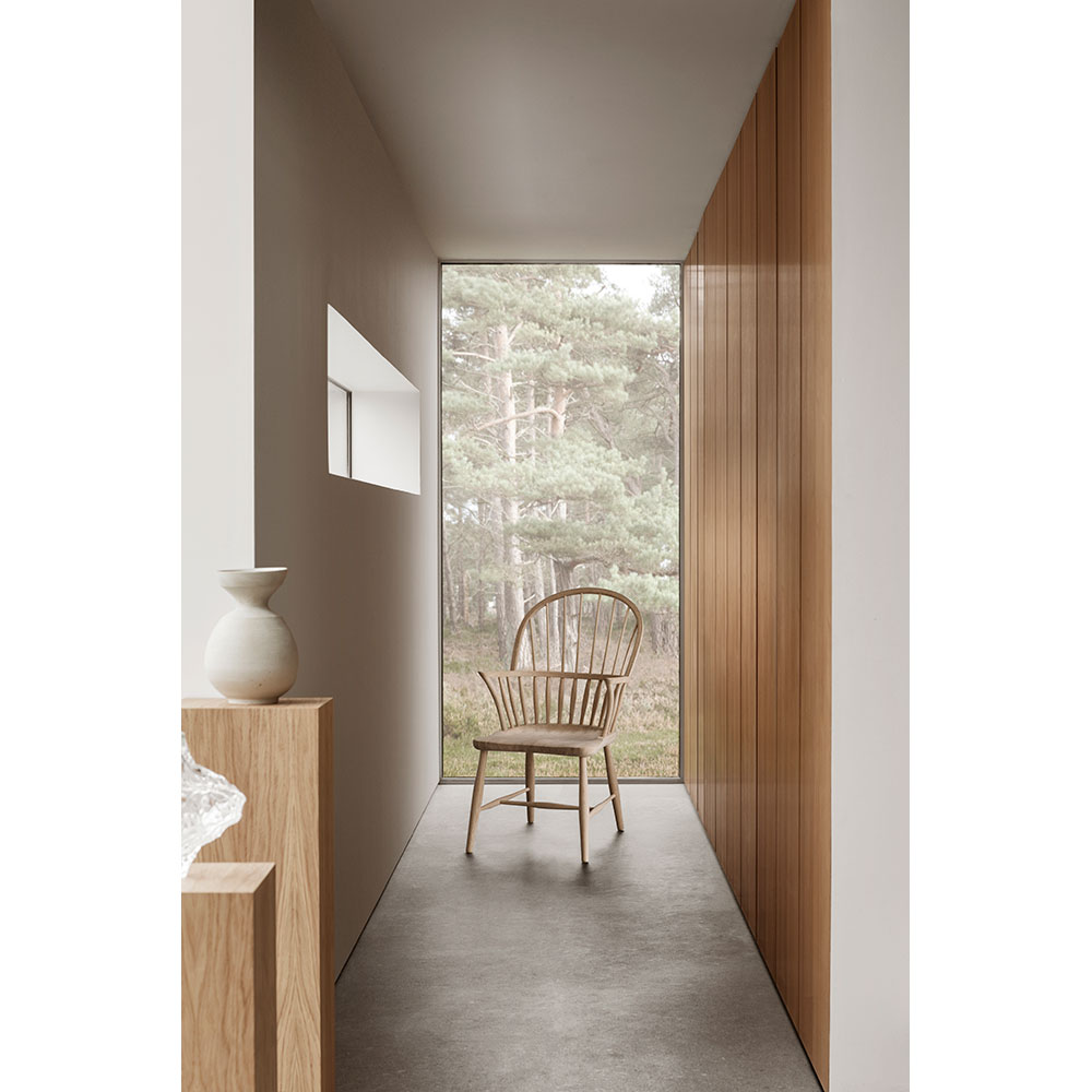 FH38 Windsor Dining Chair - Oak Soap