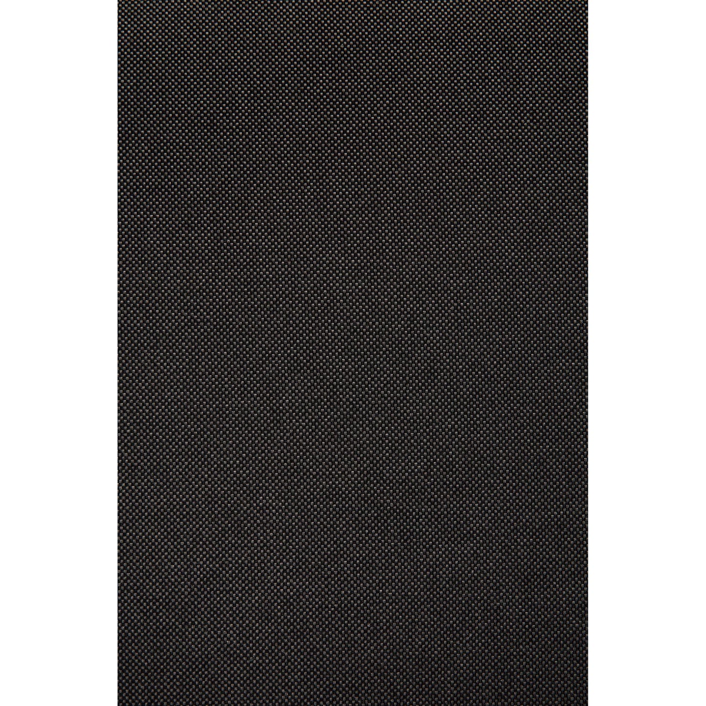 Flow Office Chair - Dark Gray Fabric, Dark Brown Teak, Black Base Without Wheels