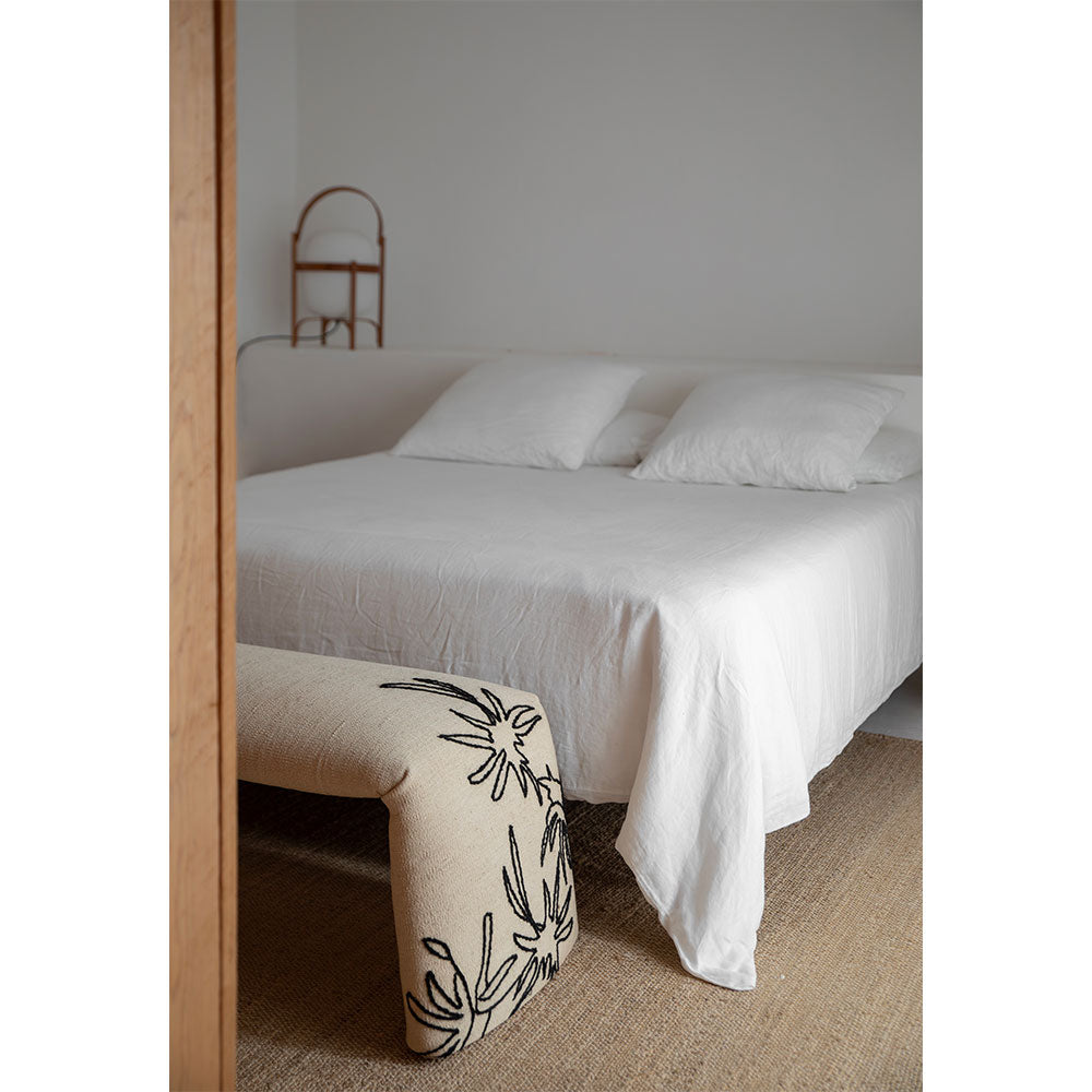 Folded Bench - Large, Flower