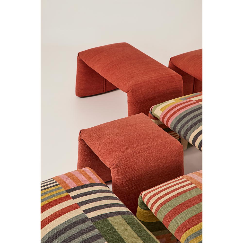 Folded Bench - Large, Pattern