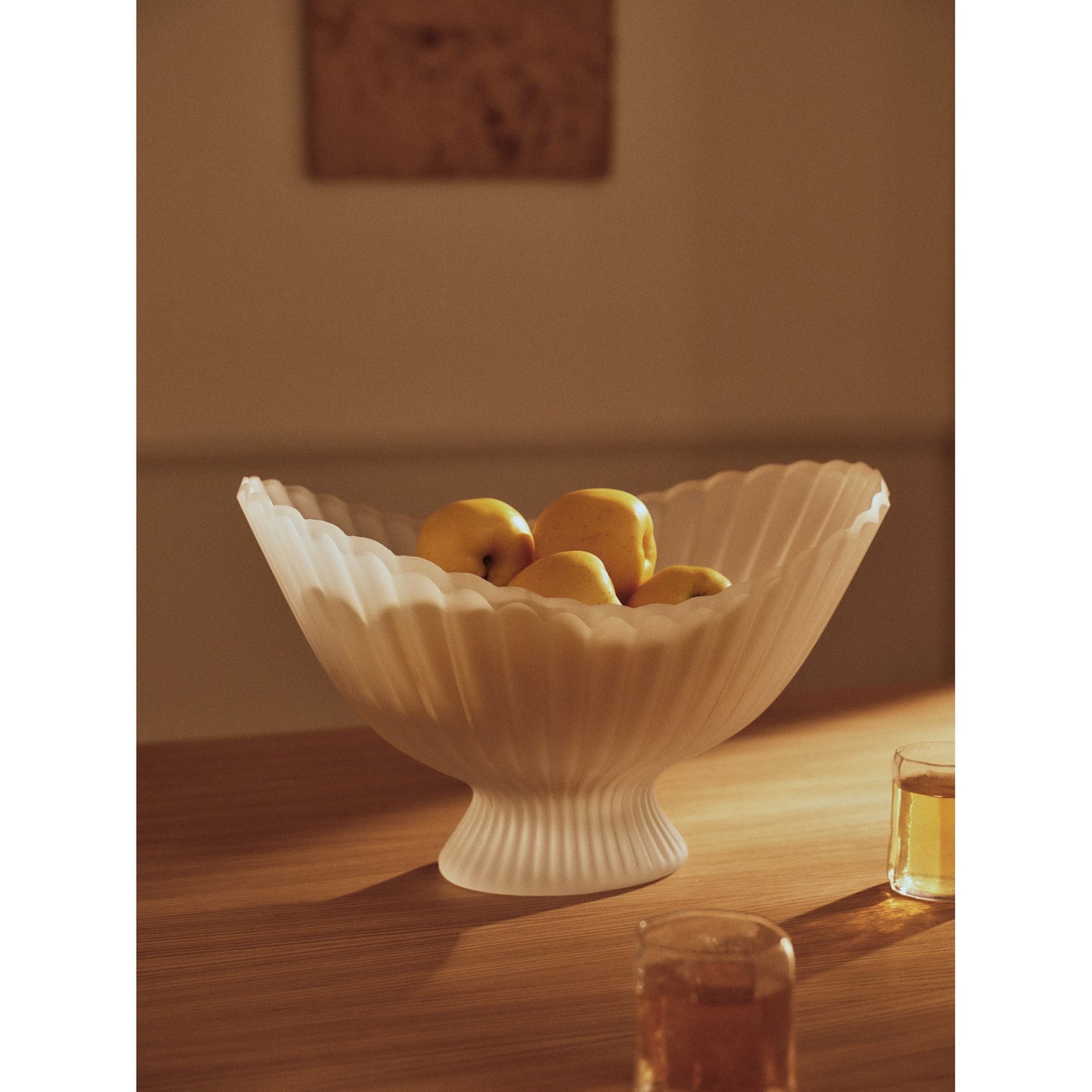 Fountain Glass Centerpiece