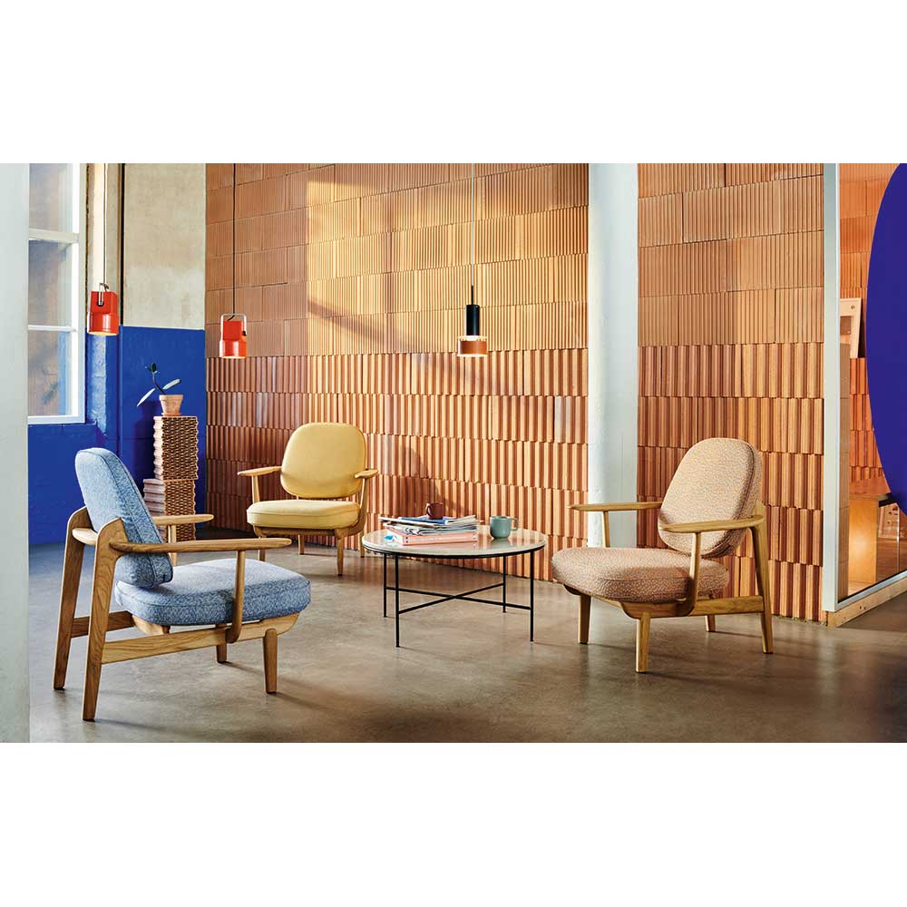 Fred Lounge Chair - Oiled Oak