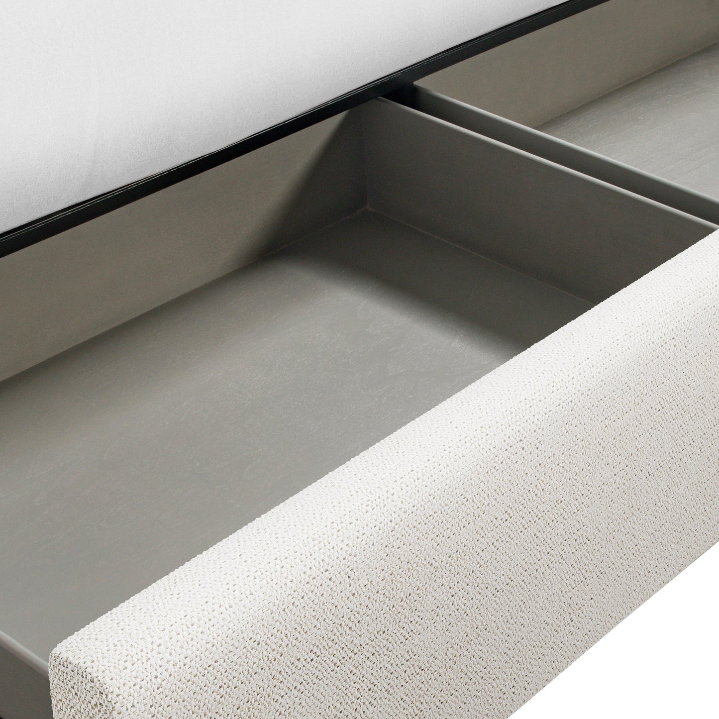 Graham Fabric Storage Panel Bed