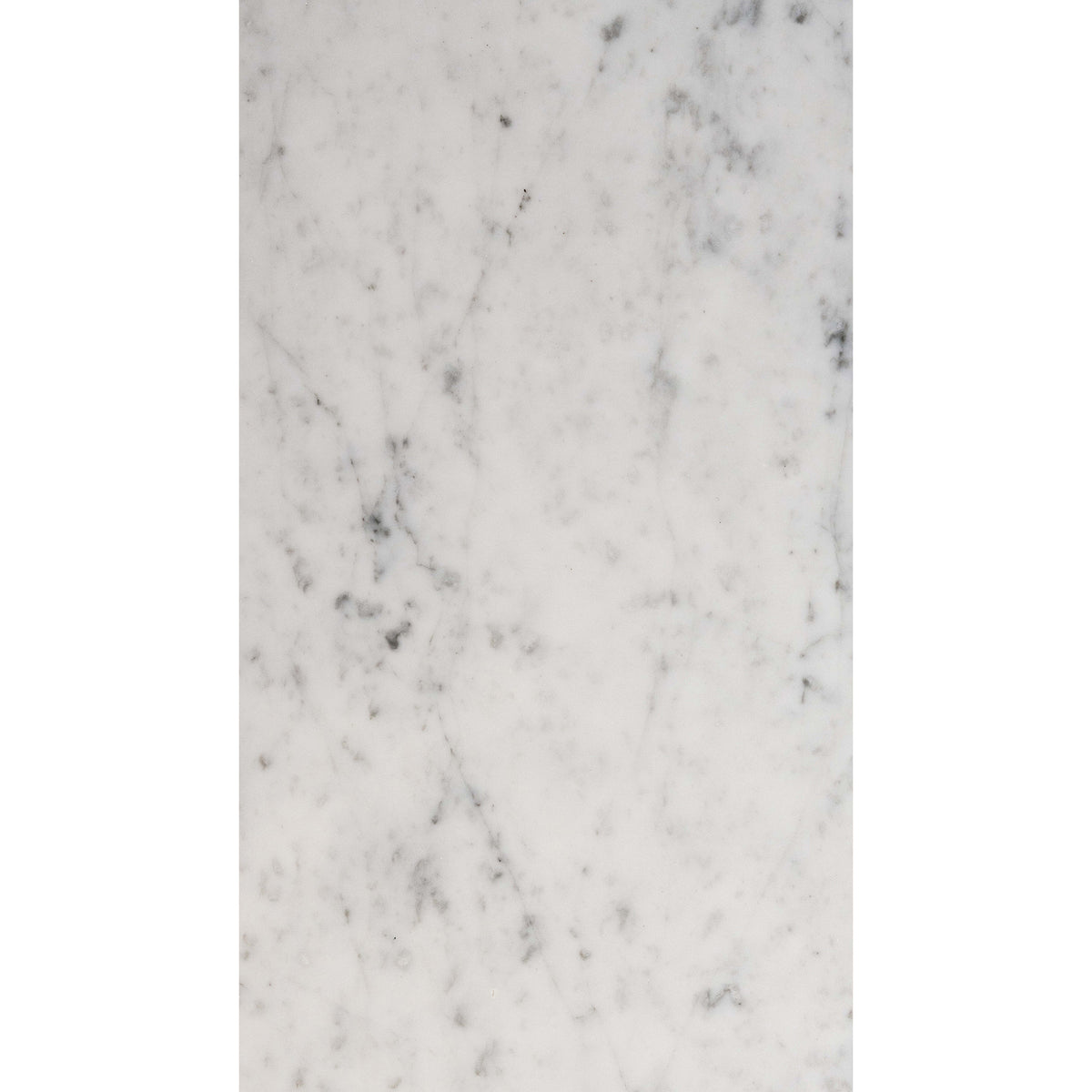 Gravity Table Lamp - White Marble, Canvas Shade