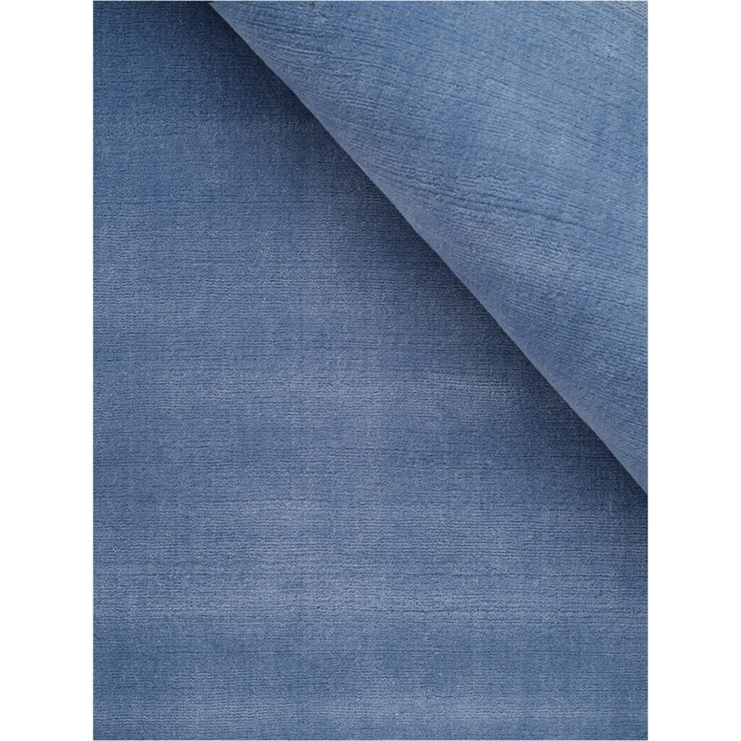 Halo Cloud Rectangular Rug - Blue