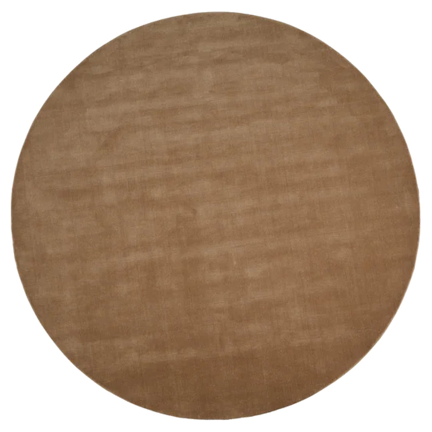 Halo Cloud Round Rug - Amber