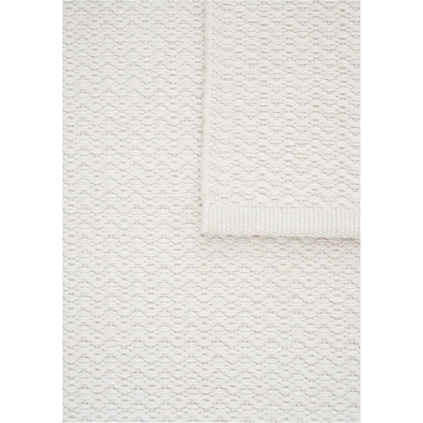 Helix Haven Rug - White