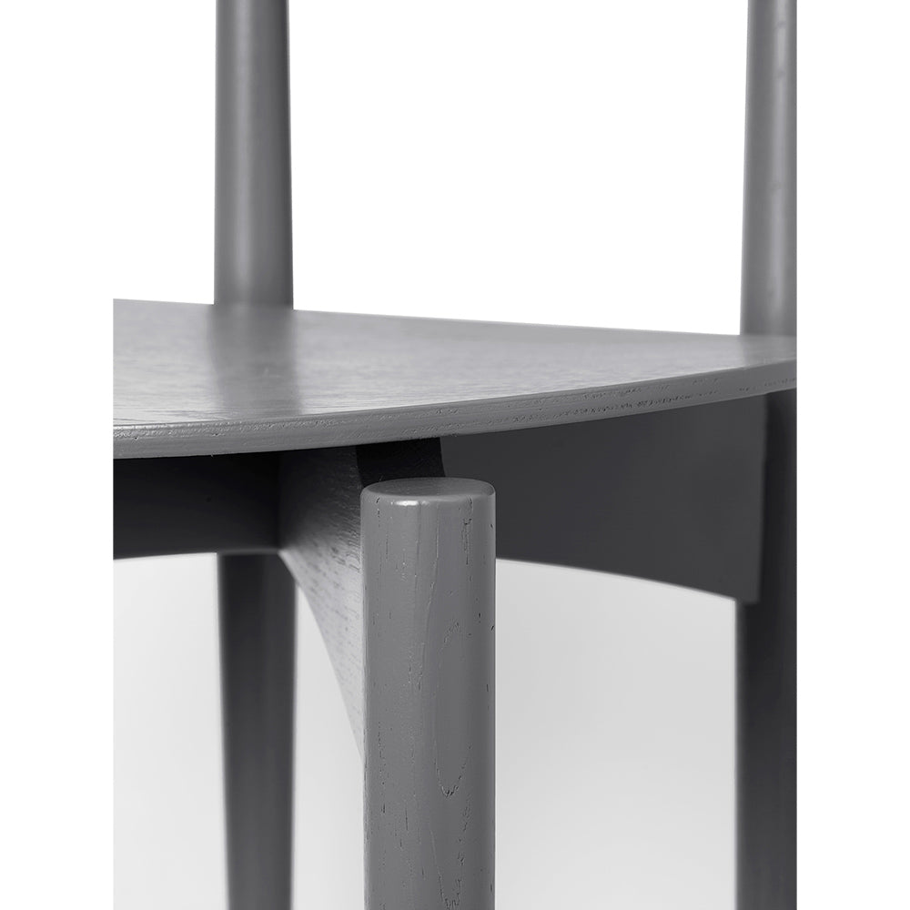 Herman Dining Chair - Wood, Warm Grey