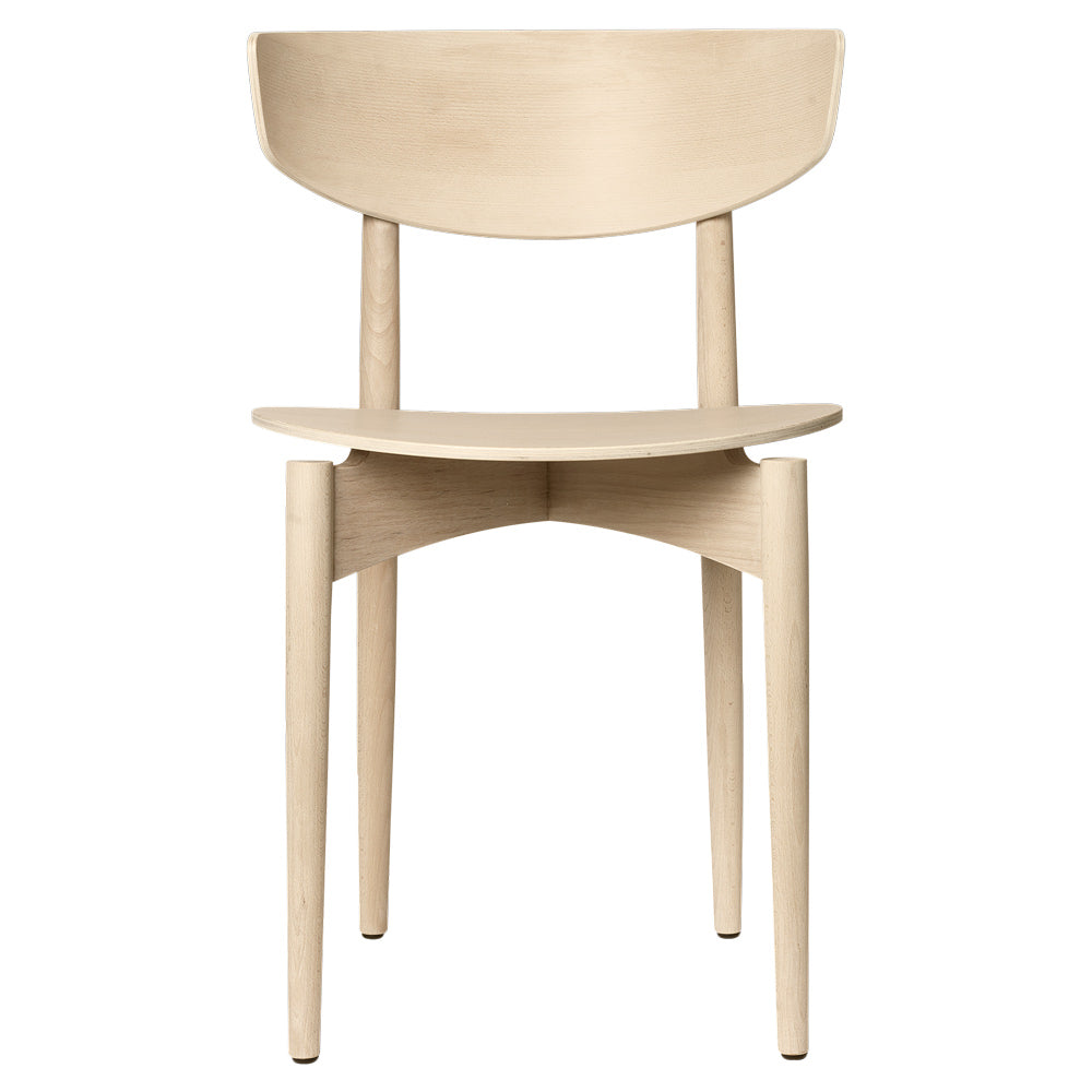 Herman Dining Chair - Wood, White Oiled Beech